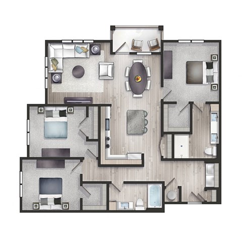 The Battaglia at Tapestry Turfway in Florence, KY